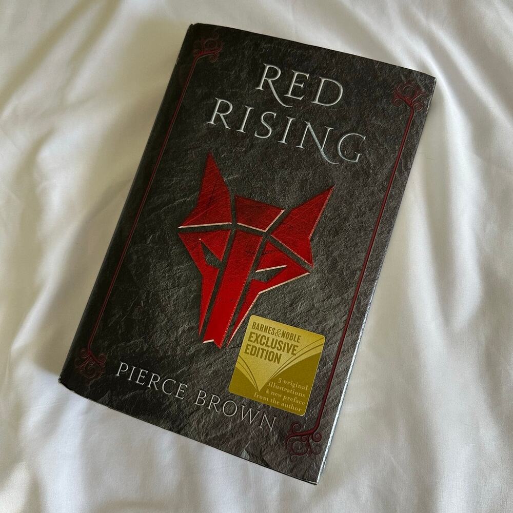 Barnes & Noble Exclusive Edition Red Rising By Pierce Brown Hardcover